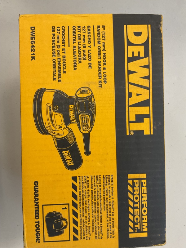 Photo 1 of DEWALT Orbital Sander Kit