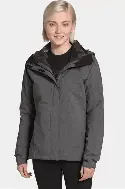 Photo 1 of women ski jacket dark grey size small
