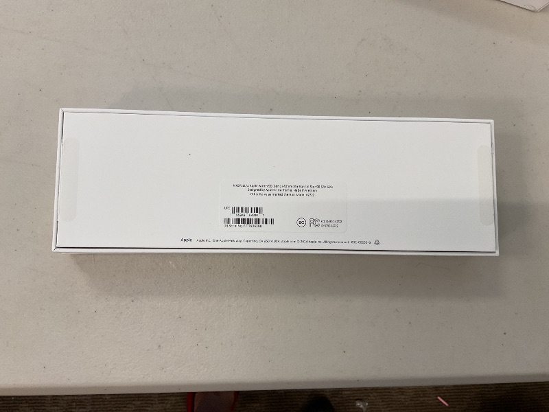 Photo 1 of Apple Watch SE (2nd Gen) [GPS 40mm] Smartwatch with Starlight Aluminum Case with Starlight Sport Band S/M. Fitness and Sleep Trackers, Crash Detection, Heart Rate Monitor, Retina Display