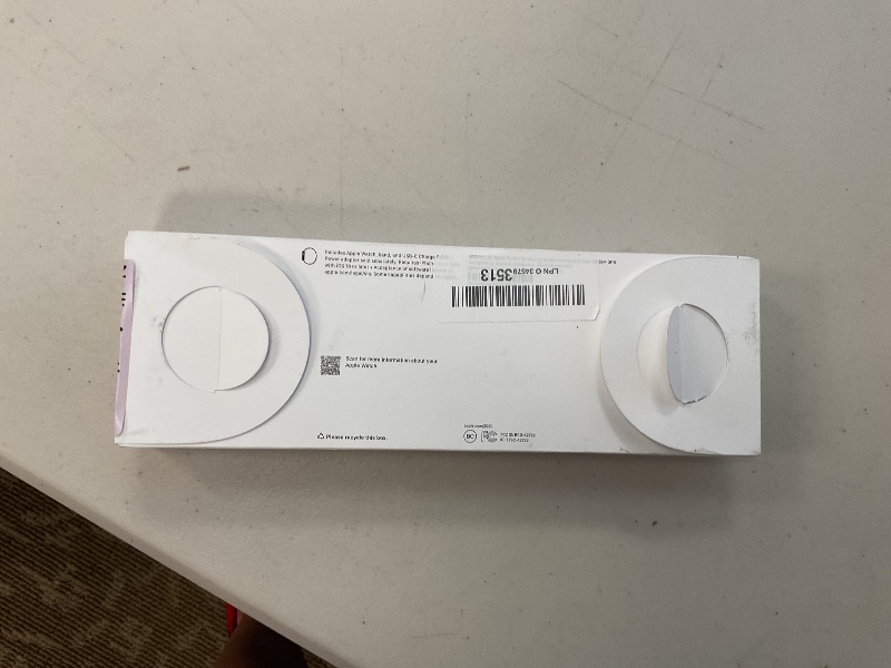 Photo 1 of Apple Watch SE (2nd Gen) [GPS 40mm] Smartwatch with Starlight Aluminum Case with Starlight Sport Band S/M. Fitness and Sleep Trackers, Crash Detection, Heart Rate Monitor, Retina Display