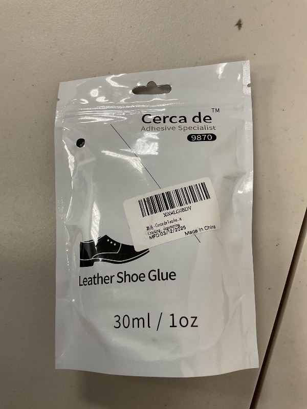 Photo 1 of Cerca de Leather Shoe Glue?Super Heavy Duty Waterproof Strong Clear Professional Shoe Repair Adhesives?Suitable for Shoe Sole Cracking?degumming