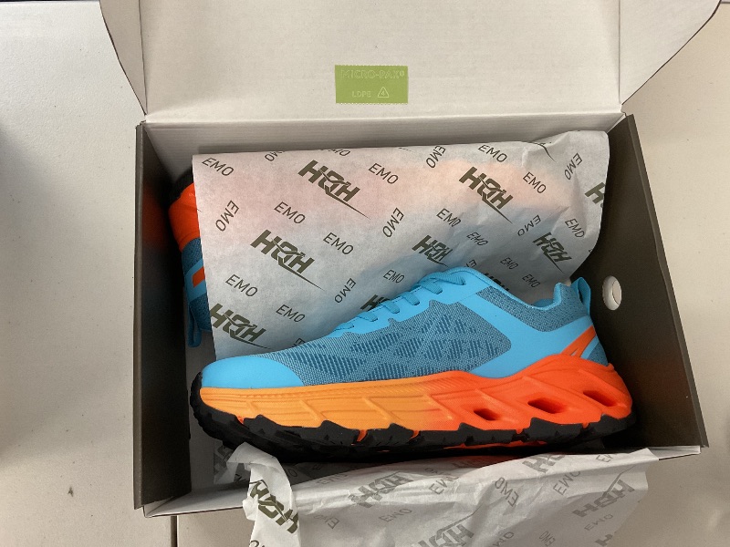 Photo 1 of GOOBON Mens Running Shoes FALKON 1.0 Athletic Shoes Hiking Fashion Footwear Breathable Outdoor Three Holes Sneakers LightBlue US 11.5