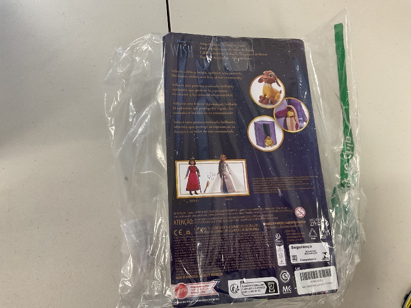 Photo 1 of Mattel Disney Wish Asha of Rosas Adventure Pack Doll, Posable Fashion Doll with Removable Fashion, Animal Friends and Accessories, Toys Inspired by The Movie