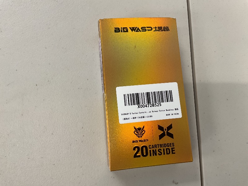 Photo 1 of BIGWASP X Tattoo Cartridge Needles 1213RS - 20Pcs 13RS #12 Standard 0.35mm 13 Round Shader Disposable Tattoo Needles for Rotary Tattoo Machines