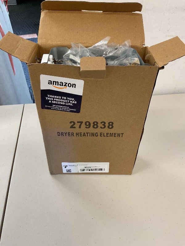 Photo 1 of 2025 UPGRADE 279838 Dryer Heating Element for Whirlpool Kenmore Roper Maytag Amana Admiral Dryer Heating Element Part Thermostat Thermal Fuse medx655dw1 500 600 70 80 Series Model 110 Dryer Part