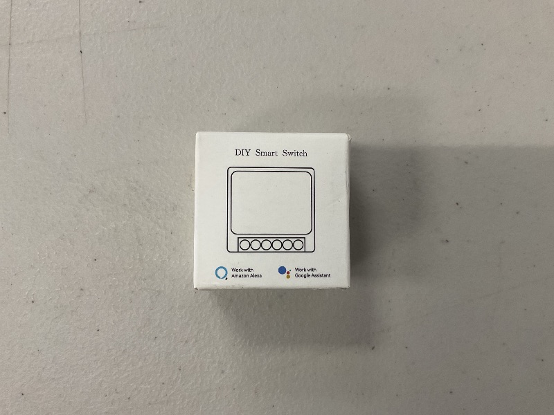 Photo 1 of eMylo Smart Wifi Relay Switch, Mini Wireless Remote Control Light Switch Built-in Relay Module with Electricity Statistics, 16 A DIY Timer Voice Control Compatible with Alexa Echo, Support 1 Way/2 Way