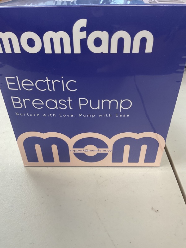 Photo 1 of MOMFANN Breast Pump Wearable, Hands-Free APP Control Electric Portable Breastfeeding Pump with Efficient Milk Output, Leak-Proof Design, Discreet, Quieter, 3 Modes 9 Levels, Purple