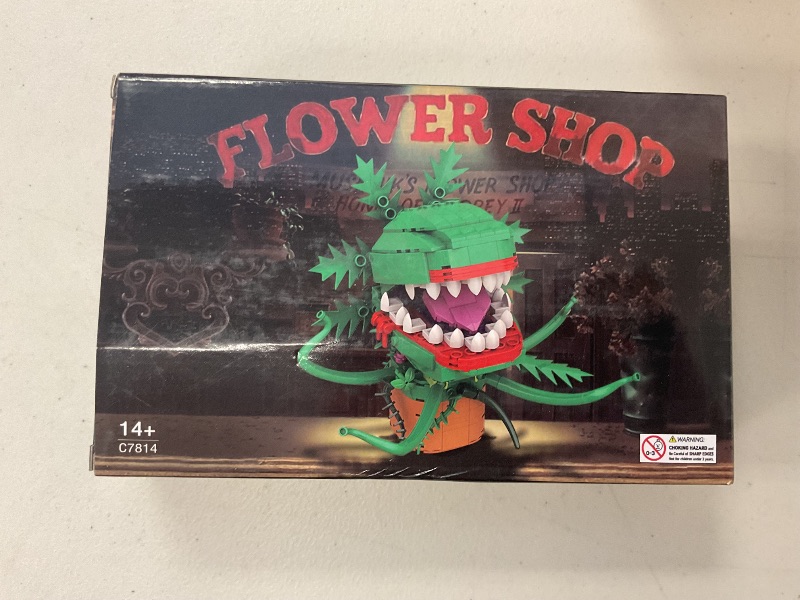 Photo 1 of Audrey II Building Blocks Set - Compatible with LEGO, Piranha Flower Little Shop of Horrors Building Kit, 303 Pieces