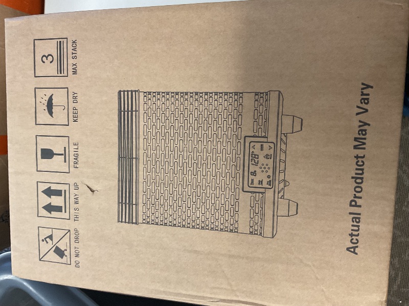 Photo 1 of VPU Space Heater, Voice Control Electric Heaters for Indoor Use, 360° Fast Heating 1500W Energy Efficient Portable Heater, Safe & 0dB Quite for Large Room, Desk, Office, Bedroom