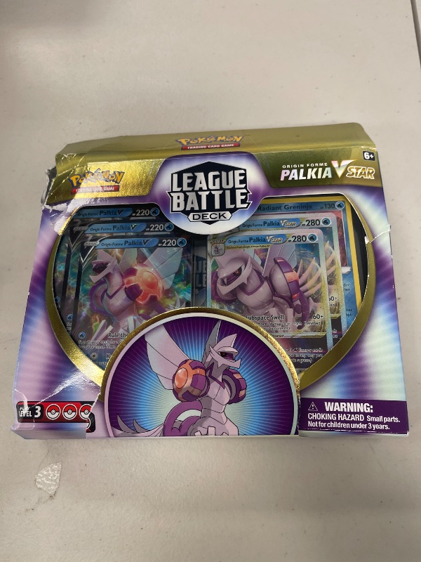 Photo 1 of Pokémon TCG: Origin Forme Palkia VSTAR League Battle Deck