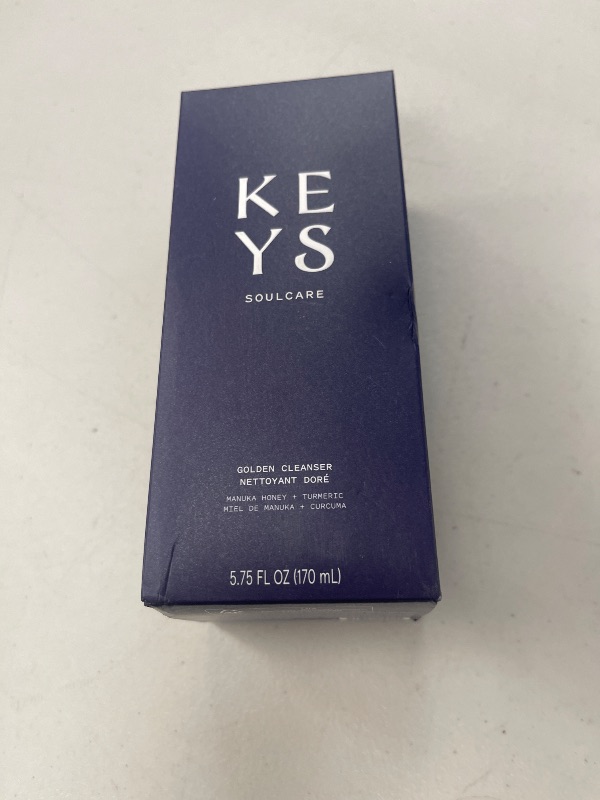 Photo 1 of Keys Soulcare Golden Face Cleanser, Gently Removes Dirt, Makeup & Impurities and Soothes Skin with Manuka Honey, Cruelty-Free, 5.75 Fl Oz
