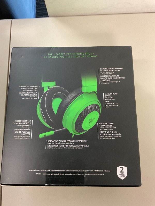 Photo 1 of Razer Kraken Multi Platform Green P2 Gaming Headset, Green, RZ.AU.KR.03.RT