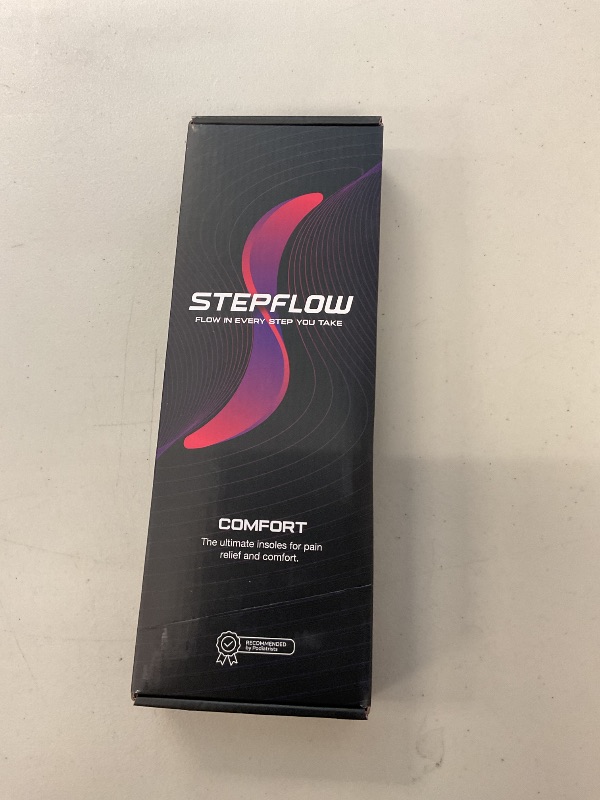 Photo 1 of StepFlow – Orthotic Insoles for Plantar Fasciitis, Arch Support & Foot Pain Relief – Includes Free Stronger Feet Video Program, Massage Ball & Resistance Band