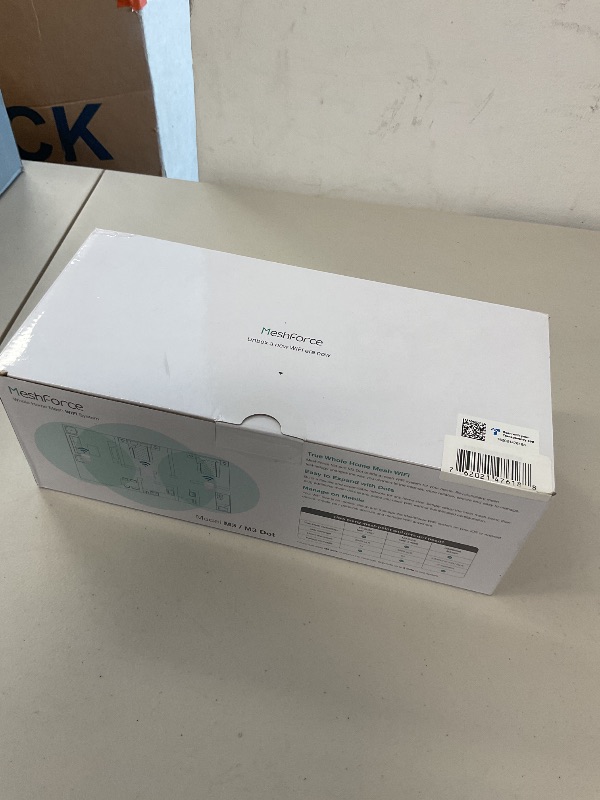 Photo 1 of Meshforce M3 Mesh WiFi System, Mesh Router for Wireless Internet, Up to 4500 sq.ft ?6+ Rooms? Whole Home Coverage, WiFi Router Replacement, Parental Control, Plug-in Design (1 WiFi Point & 2 Dots)