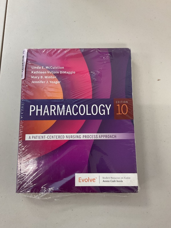 Photo 1 of Pharmacology: A Patient-Centered Nursing Process Approach 10th Edition