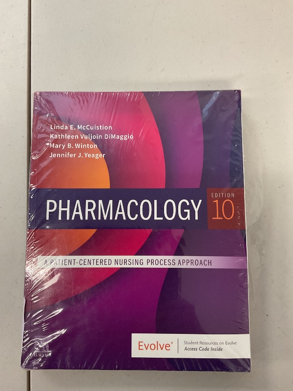 Photo 1 of Pharmacology: A Patient-Centered Nursing Process Approach 10th Edition