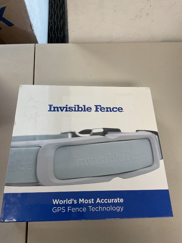 Photo 1 of Invisible Fence GPS Dog Fence & Tracking Collar, Wireless Dog Fence & GPS Tracker, Create up to 20 Electric Fences, for Medium & Large Dogs with Neck Sizes 15"-28", Waterproof - Subscription Included