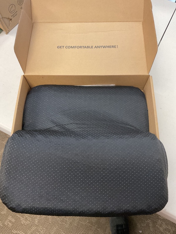 Photo 1 of SelectSoma Gel Seat Cushion for Long Sitting Pressure Relief for Back, Sciatica, Coccyx, Tailbone Pain - Cushion for Office Chair, Wheelchair, Car & Truck, Patio Chairs - Egg Seat Pad