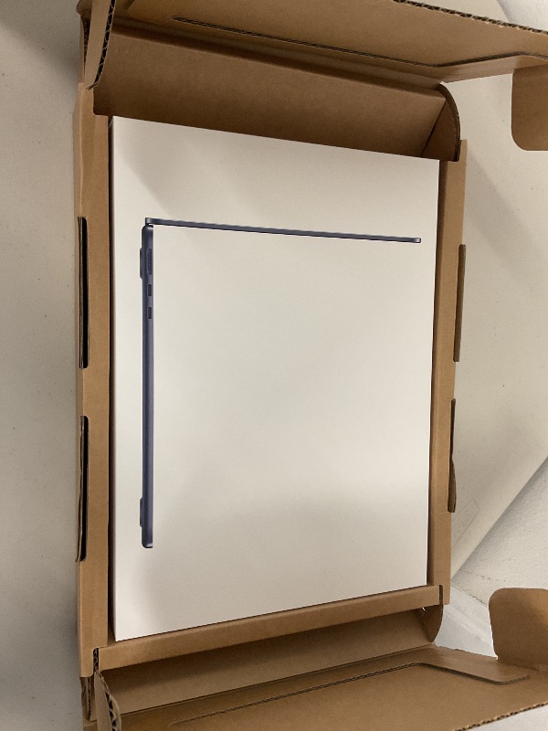 Photo 1 of Apple 2025 MacBook Air 13-inch Laptop with M4 chip: Built for Apple Intelligence, 13.6-inch Liquid Retina Display, 16GB Unified Memory, 256GB SSD Storage, 12MP Center Stage Camera, Touch ID; Midnight