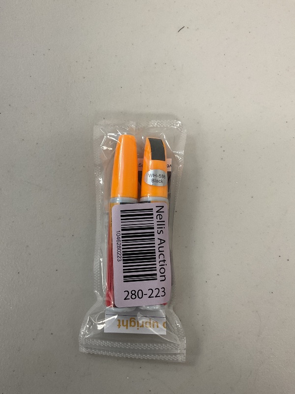 Photo 1 of SUGEYA 2 Pack Touch Up Paint for Cars (Black), Two-in-One Car Paint Scratch Repair, Automotive Touch Up Paint Pen with Instruction Manual, Quick and Easy Solution
