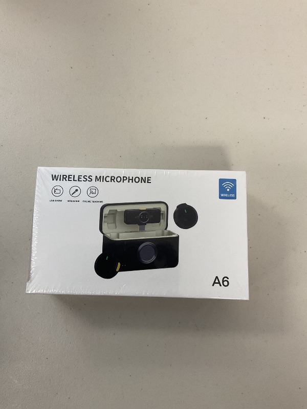 Photo 1 of QUEENLINK Quad-Mode Wireless Lavalier Microphone for iPhone/Android with Noise Cancellation, Acoustic, Reverb and Mute, 48KHz/24bit, 330ft Range, 60H Battery, Lapel Mic for Video Recording, Streaming