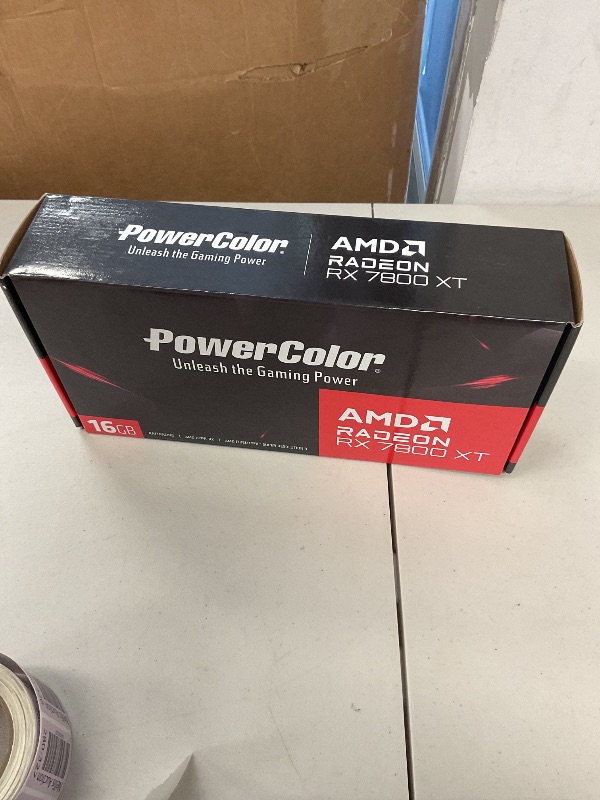 Photo 1 of PowerColor Twin Fan AMD Radeon RX 7800 XT 16GB GDDR6