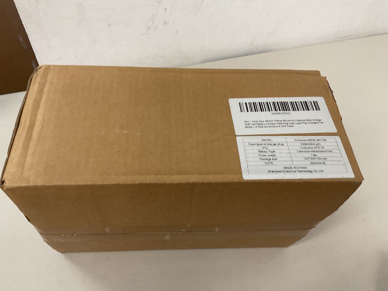 Photo 1 of Croliumcx 48Volt 15Amp Aluminum Casting Wide Voltage Golf Cart Battery Charger Matching 3-pin Leaf Plug Charges The Battery of G29 Drive/Drive 2 Golf Carts