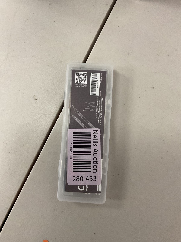 Photo 1 of XFasten Exacto Knife Set - 2 Knives with 60 Blades | Precision Craft Knife for Art, Clay, Mat, Plastic, Paper