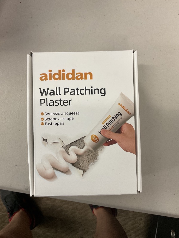 Photo 1 of Three Drywall Patch Repair Kit with Scraper, Wall Spackle Repair Paste, Wall Mending Agent Quick and Easy Solution to Fill The Holes for Home Wall, Plaster Dent Repair and Wood Scratch Repair