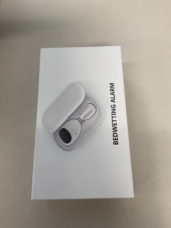 Photo 1 of TENQIU Wireless Bedwetting Alarm for Boys and Girls, USB Rechargeable, 3 Working Modes, Pee Alarm for Children?White