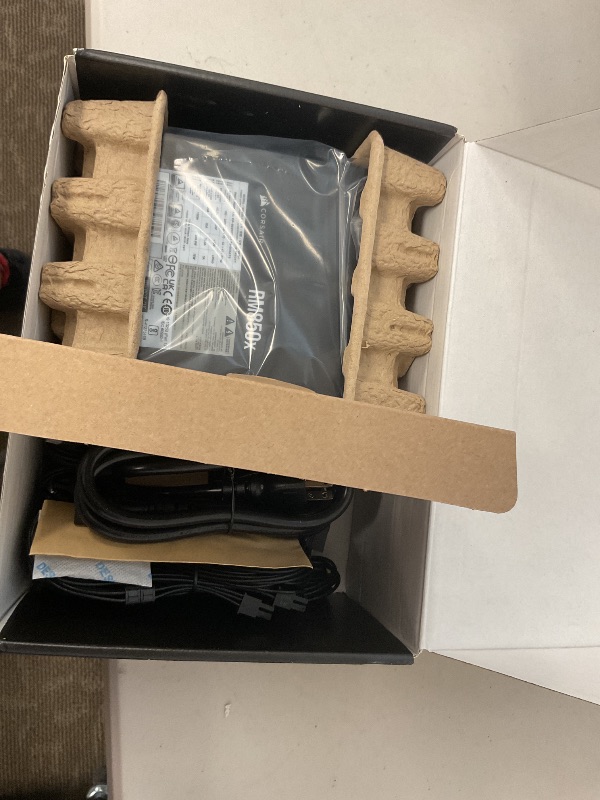 Photo 1 of CORSAIR RM850x Fully Modular Low-Noise ATX Power Supply – ATX 3.1 Compliant – PCIe 5.1 Support – Cybenetics Gold Efficiency – Native 12V-2x6 Connector – Black