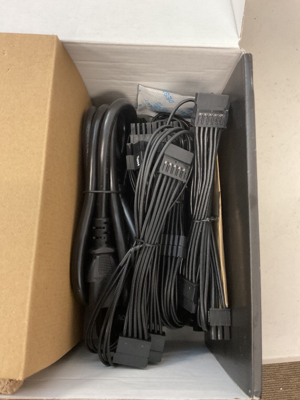 Photo 1 of CORSAIR RM850x Fully Modular Low-Noise ATX Power Supply – ATX 3.1 Compliant – PCIe 5.1 Support – Cybenetics Gold Efficiency – Native 12V-2x6 Connector – Black