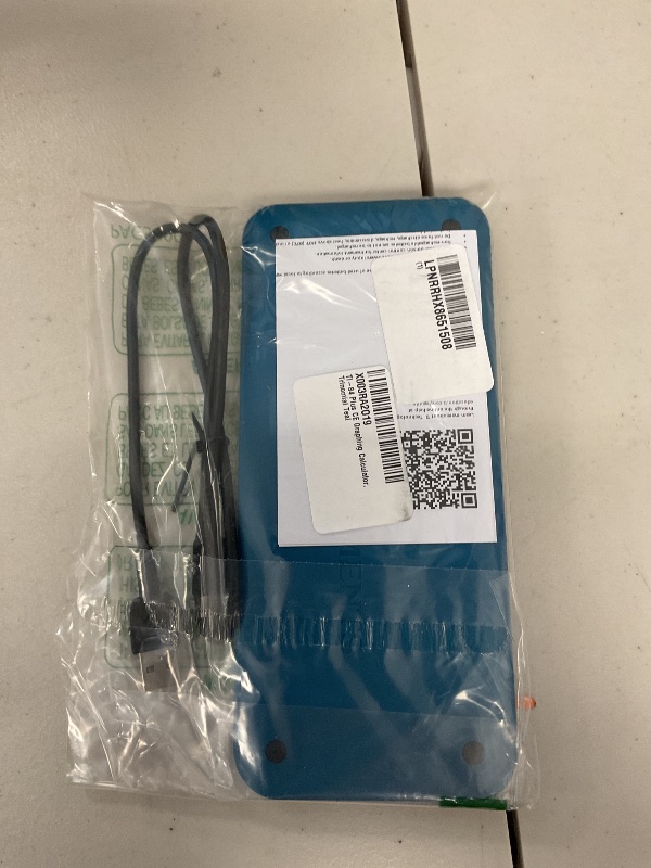 Photo 1 of TI-84 Plus CE Graphing Calculator, Trinomial Teal