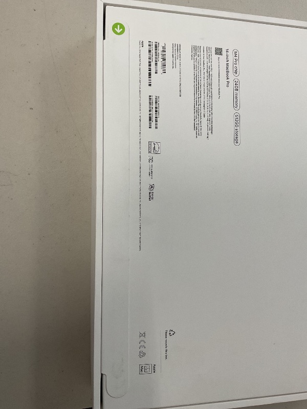 Photo 1 of Apple 2024 MacBook Pro Laptop with M4 Pro, 12-core CPU, 16-core GPU: Built for Apple Intelligence, 14.2-inch Liquid Retina XDR Display, 24GB Unified Memory, 512GB SSD Storage; Space Black