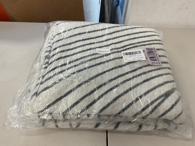 Photo 1 of Ksriylm Sofa Slipcovers Towel Cover Chenille Geometrical Couch Cover for Cushion Couch Furniture Pet Protector Line Style Stylish Throws for Sectional Couch,71"x118",Grey
