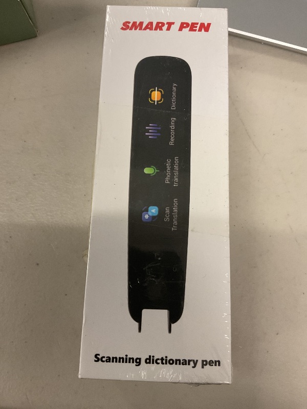 Photo 1 of Daspom Scan Translation Pen, 1.97 inch Screen Translator Pen Scanner with 112 Languages Voice Translation, Offline OCR Digital Translation Pen for Student Dyslexia Adult Business Learning Travel