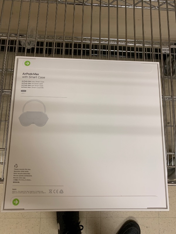 Photo 1 of Apple AirPods Max Wireless Over-Ear Headphones, Pro-Level Active Noise Cancellation, Transparency Mode, Personalized Spatial Audio, USB-C Charging, Bluetooth Headphones for iPhone - Blue