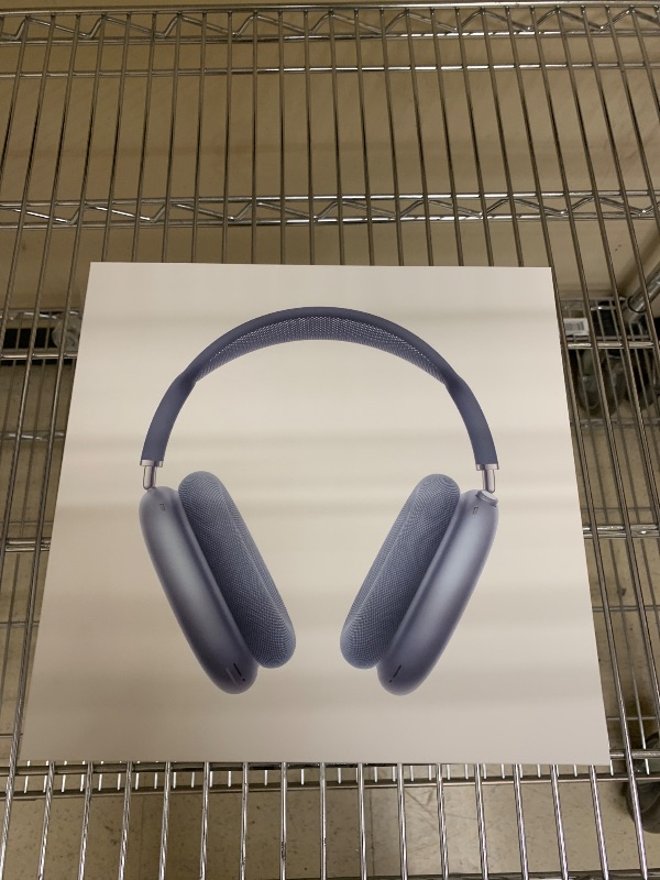 Photo 1 of Apple AirPods Max Wireless Over-Ear Headphones, Pro-Level Active Noise Cancellation, Transparency Mode, Personalized Spatial Audio, USB-C Charging, Bluetooth Headphones for iPhone - Blue