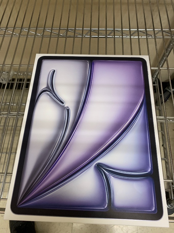 Photo 1 of Apple iPad Air 13-inch with M3 chip Built for Apple Intelligence, Liquid Retina Display, 128GB, 12MP Front/Back Camera, Wi-Fi 6E, Touch ID, All-Day Battery Life — Space Gray