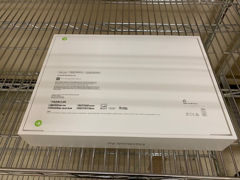 Photo 1 of Apple 2025 MacBook Air 13-inch Laptop with M4 chip: Built for Apple Intelligence, 13.6" Liquid Retina Display, 16GB Unified Memory, 512GB SSD Storage, 12MP Center Stage Camera, Touch ID, Silver