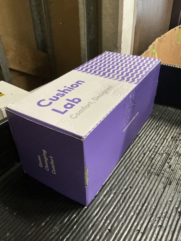 Photo 1 of C CUSHION LAB Deep Sleep Pillow, Patented Ergonomic Contour Design for Side & Back Sleepers, Orthopedic Cervical Shape Gently Cradles Head & Provides Neck Support & Shoulder Pain Relief - Calm Grey