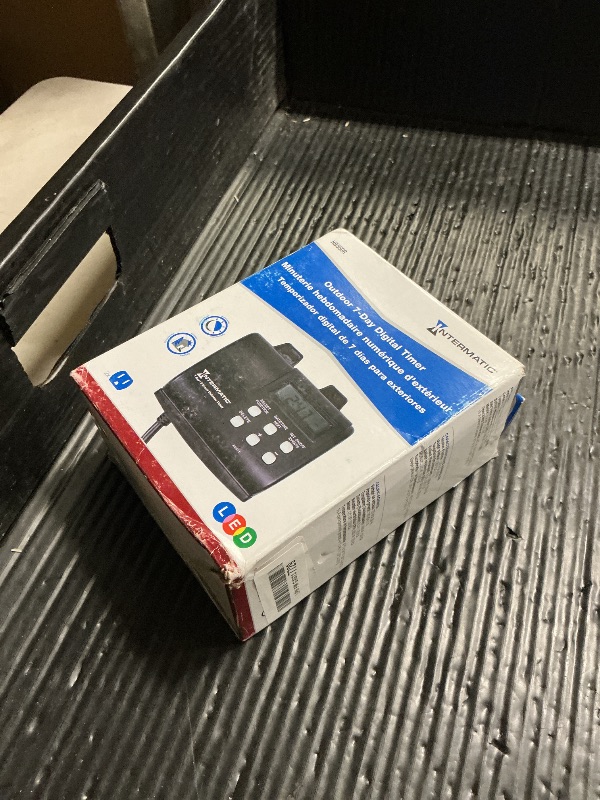 Photo 1 of Intermatic HB880R Outdoor Timer with 7-Day Programming - Astronomic Self-Adjust Timer - Versatile Plug-in Design for Lights, Pumps, or Fans