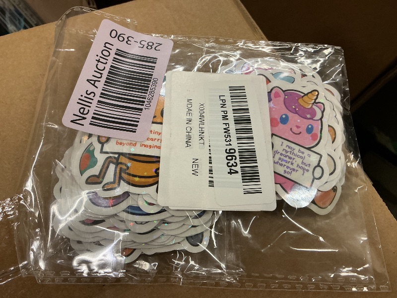 Photo 1 of 112 PCS Emotional Support Animal Stickers - Inspirational Positive Affirmation Sticker Pack for Adults & Kids - Vinyl Waterproof Motivational Stickers for Water Bottles, Laptop, Phones, Kindle