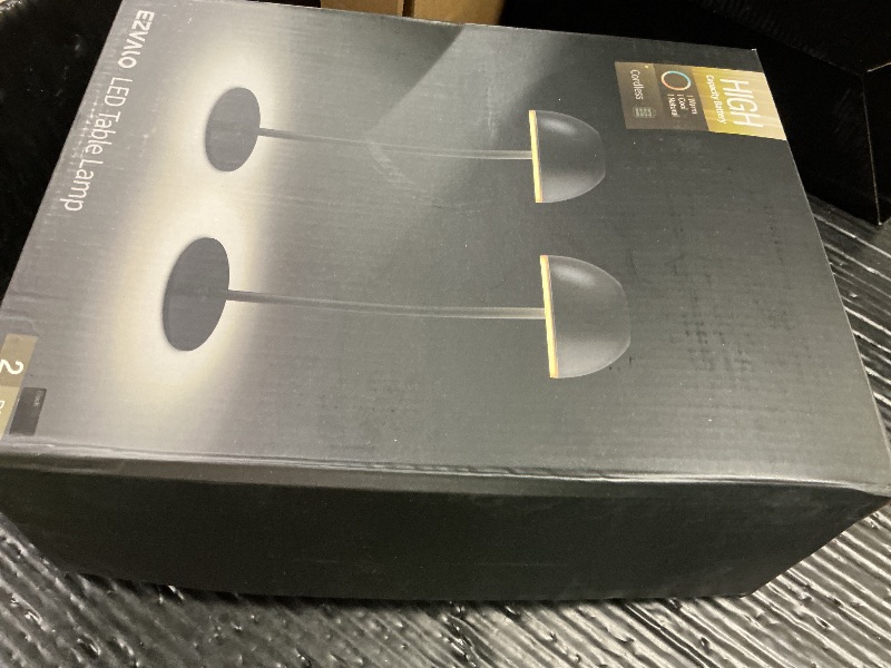 Photo 1 of Cordless Table Lamp, Rechargeable, Touch control, 3 Color Temperature, Stepless Dimming, LED Memory Function, Portable, Battery Operated Lamp for Bedroom Restaurant Dinning Kitchen Living Room Home