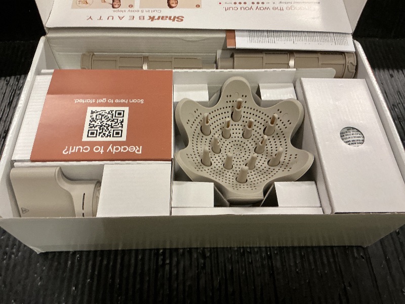 Photo 1 of Shark FlexStyle Air Styling & Drying System, Powerful Hair Blow Dryer & Multi-Styler with Auto-Wrap Curlers, Curl-Defining Diffuser, Oval Brush, & Concentrator Attachment, Stone, HD435