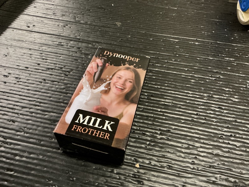 Photo 1 of Dynooper Electric Milk Frother Handheld: Rechargeable 3 in 1 - LED Digital Display with 3 Speeds Portable Stainless Steel Drink Foam Mixer for Milk Coffee, Lattes, Valentine's Day gifts - Onyx Black