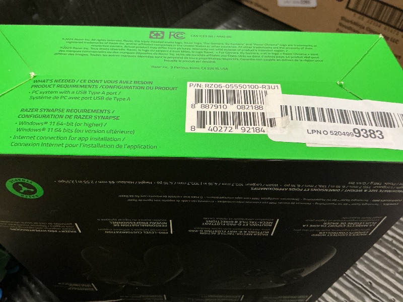 Photo 1 of Razer Wolverine V3 Tournament Edition 8K PC Wired Gaming Controller: 8000 Hz Polling Rate - TMR Thumbsticks w/Swappable Caps - Ergonomic Design - 6 Remappable Buttons - Fast Triggers - Black