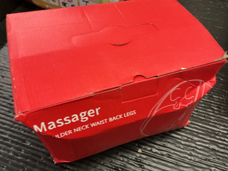 Photo 1 of Jdfdexc 4D Wireless Deep Tissue Kneading Neck Massager with Heating Function, Shiatsu and Shoulder Massage Pillow,Back and Leg Pain Relief, Body Muscle Pain Relief, Perfect Gifts for Men Women.