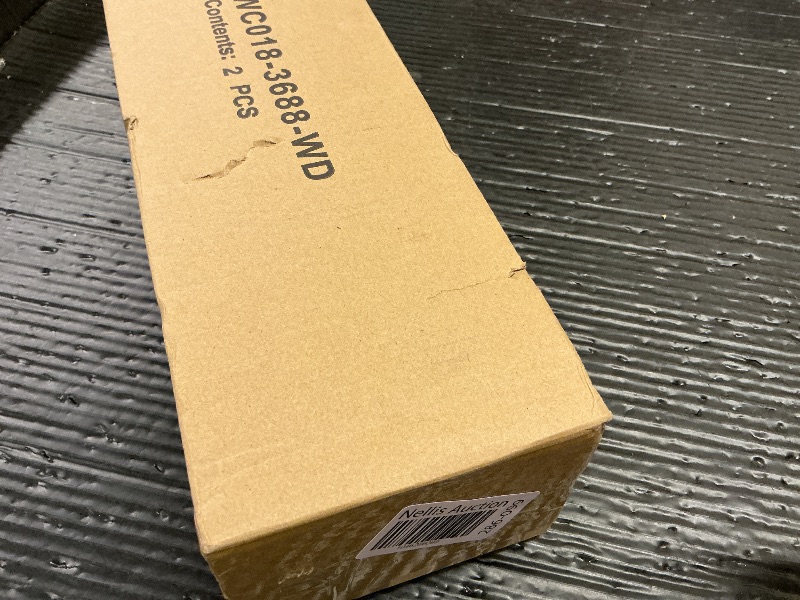 Photo 1 of 2 Pack Natural Wood Curtain Rods Set for Windows 48 to 84 Inches Adjustable Length Heavy Duty 7/8" Diameter Window Curtain Rod with Decorative Finials for Outdoor Farmhouse Bedroom Kitchen Living Room