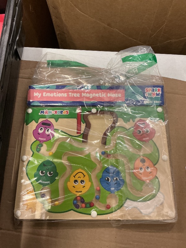 Photo 1 of Spark & Wow Train Activity Wall Panels | 18m+ | Montessori Wall Activity Board | 15 Activities | Busy Board | Toddler Indoor Sensory Play Equipment